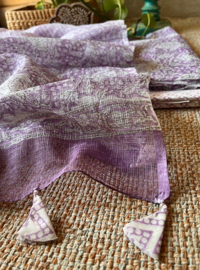 Kalaa : HandBlock Pure Cotton Kota by Kota Salwars with lining by Ikhtirah