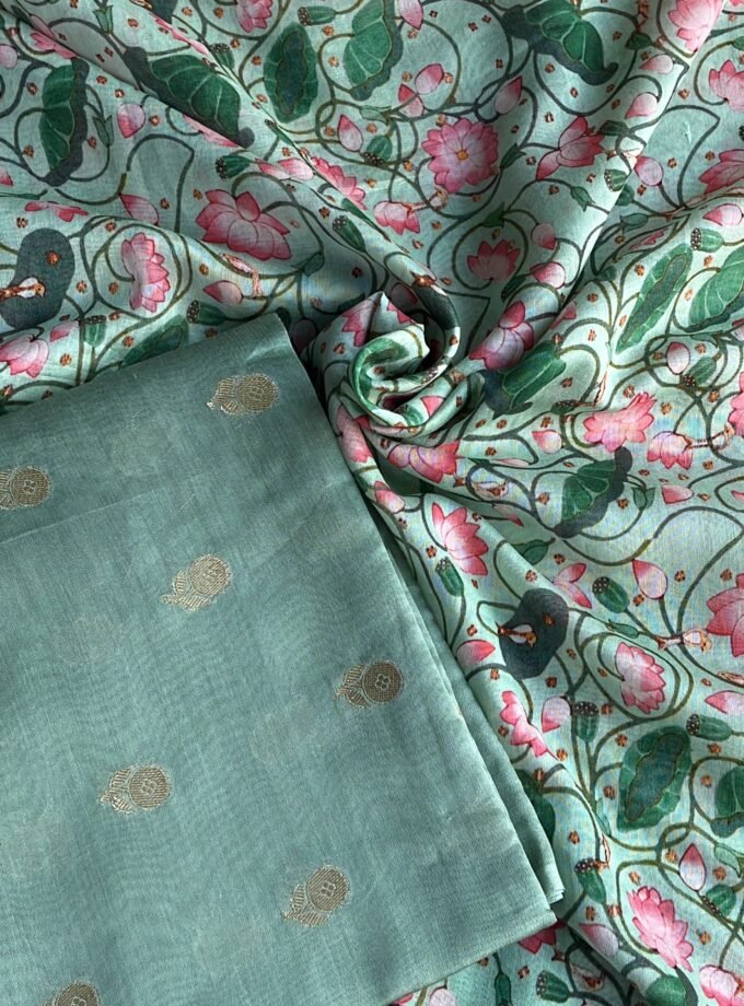 Manjul | منجول | मंजुल : Pure Chanderi Silk Salwars by Ikhtirah