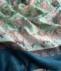 Manjul | منجول | मंजुल : Pure Chanderi Silk  Salwars by Ikhtirah - Image 9