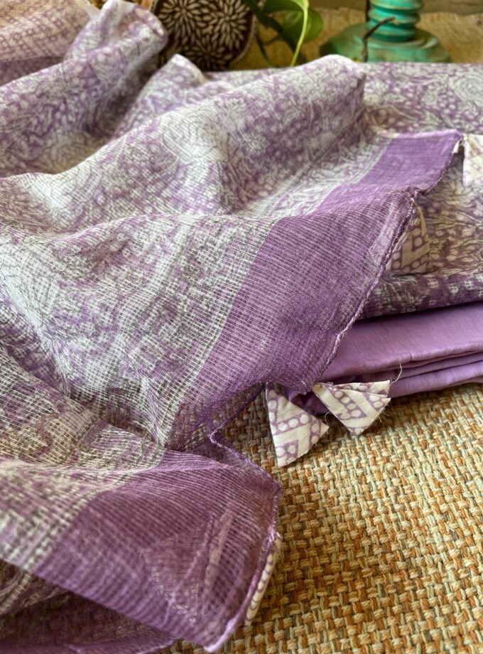 Kalaa : HandBlock Pure Cotton Kota by Kota Salwars with lining by Ikhtirah