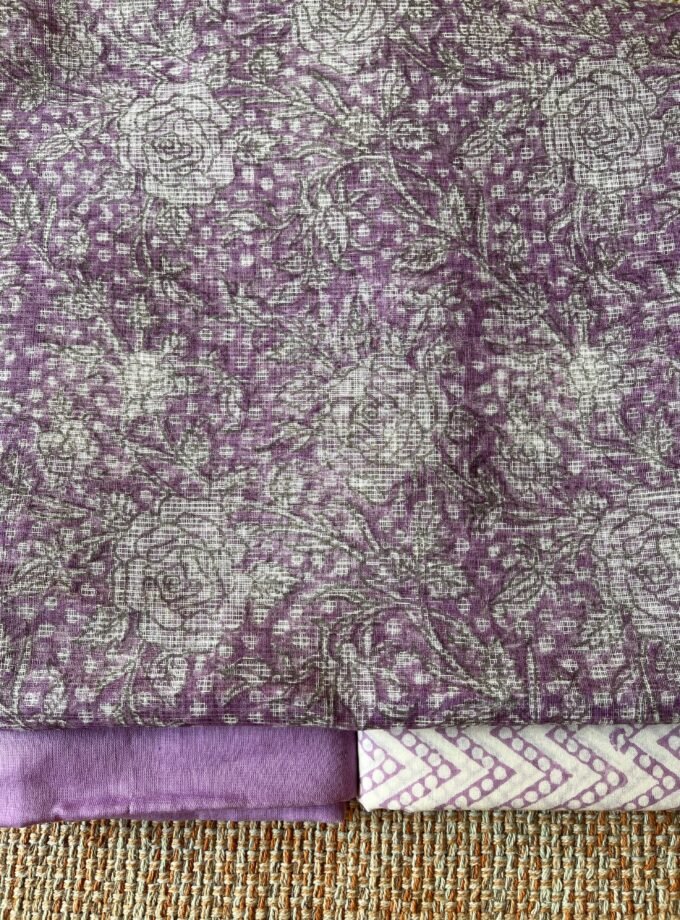 Kalaa : HandBlock Pure Cotton Kota by Kota Salwars with lining by Ikhtirah
