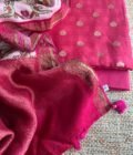 Manjul | منجول | मंजुल : Pure Chanderi Silk Salwars by Ikhtirah - Image 7