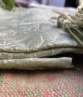 Nazaakat | نزاکت  | नज़ाकत (Green) : Tussar Kota Silk Salwar by Ikhtirah - Image 6