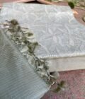 Nazaakat | نزاکت  | नज़ाकत (Green) : Tussar Kota Silk Salwar by Ikhtirah - Image 3