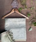 Nazaakat | نزاکت  | नज़ाकत (Green) : Tussar Kota Silk Salwar by Ikhtirah - Image 2