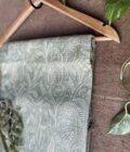 Nazaakat | نزاکت  | नज़ाकत (Green) : Tussar Kota Silk Salwar by Ikhtirah - Image 9