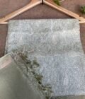 Nazaakat | نزاکت  | नज़ाकत (Green) : Tussar Kota Silk Salwar by Ikhtirah - Image 11