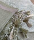 Nazaakat | نزاکت  | नज़ाकत (Green) : Tussar Kota Silk Salwar by Ikhtirah - Image 13