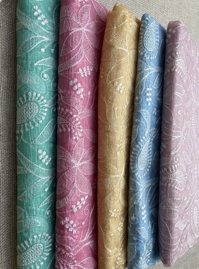 Nazaakat | نزاکت | नज़ाकत (Yellow) : Tussar Kota Silk Salwar by Ikhtirah