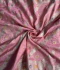 Preet | پریت  | प्रीत : Woven Banarasi Silk Salwar with Handwork by Ikhtirah (Pink) - Image 18