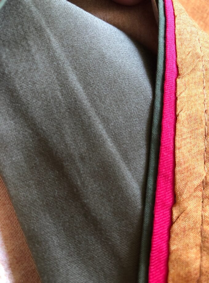 Jhilmil | جھلمل | झिलमिल (Mustard) : Salwar by Ikhtirah