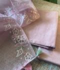Roohani | روحانی | रूहानी A3 :  Pure Chanderi Cotton Salwar with Organza Dupatta Collection by Ikhtirah - Image 2