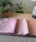 Roohani | روحانی | रूहानी A3 :  Pure Chanderi Cotton Salwar with Organza Dupatta Collection by Ikhtirah - Image 18