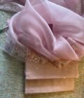 Roohani | روحانی | रूहानी A3 :  Pure Chanderi Cotton Salwar with Organza Dupatta Collection by Ikhtirah - Image 7