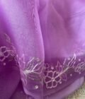 Roohani | روحانی | रूहानी  A4 :  Pure Chanderi Cotton Salwar with Organza Dupatta Collection by Ikhtirah - Image 19