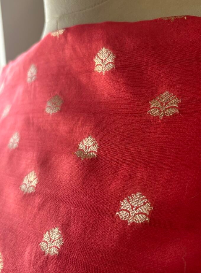 Manjul | منجول | मंजुल : Pure Chanderi Silk Salwar by Ikhtirah