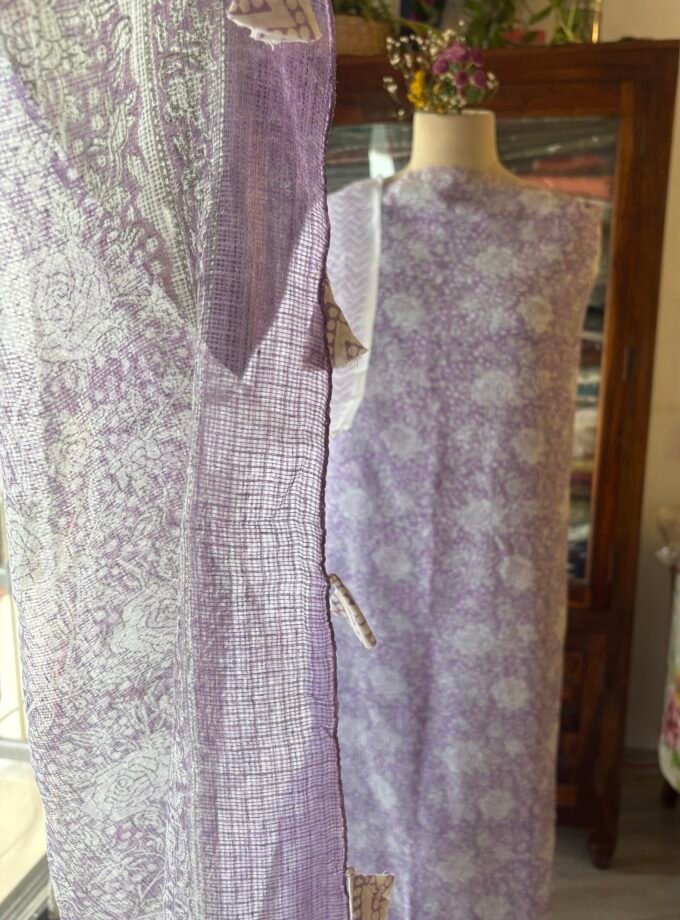 Kalaa : HandBlock Pure Cotton Kota by Kota Salwars with lining by Ikhtirah