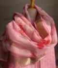 Sitara |  ستارہ | सितारा : Chanderi Cotton Salwar (Pink) by Ikhtirah