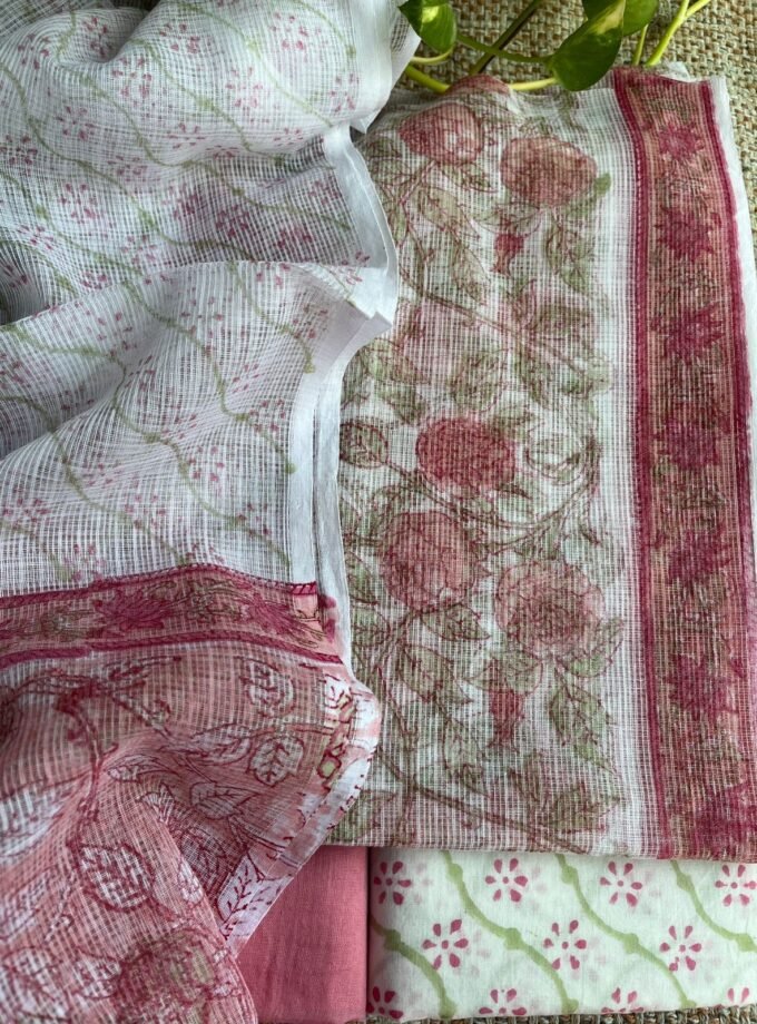Kalaa : HandBlock Pure Cotton Kota-Kota Salwars with lining by Ikhtirah