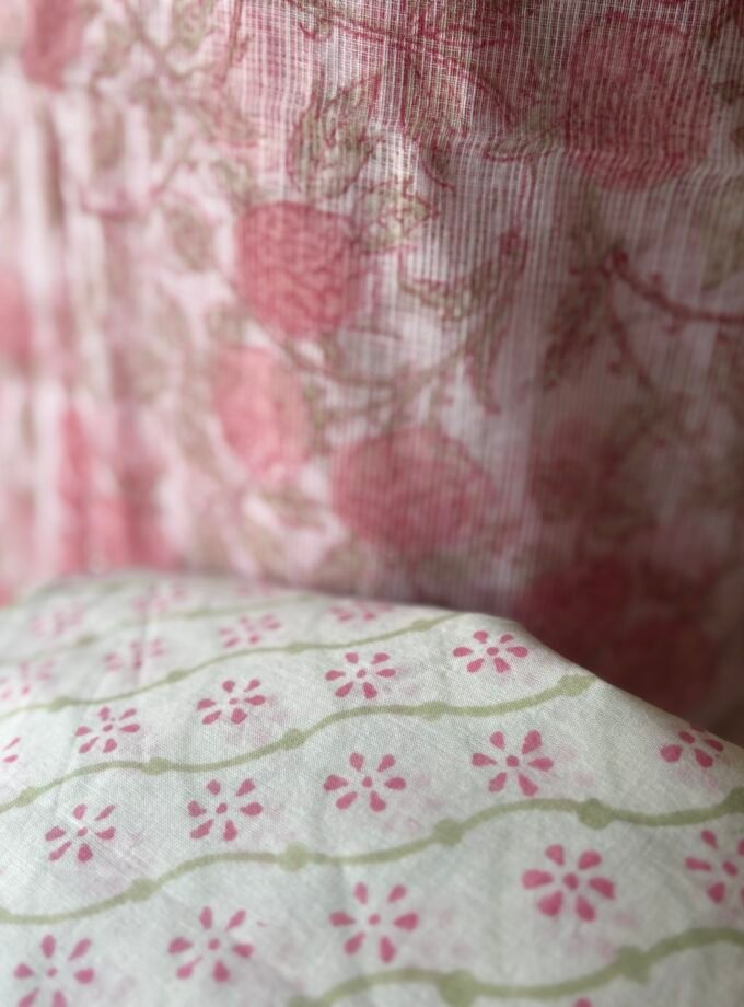 Kalaa : HandBlock Pure Cotton Kota-Kota Salwars with lining by Ikhtirah