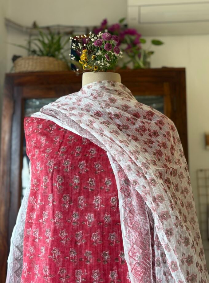 Kalaa : HandBlock pure cotton Kota by Kota Salwars with lining by Ikhtirah