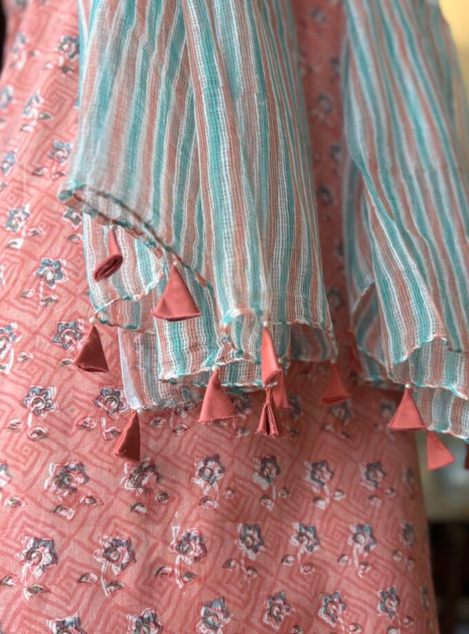 Kalaa : HandBlock Pure Cotton-Kota Salwars by Ikhtirah