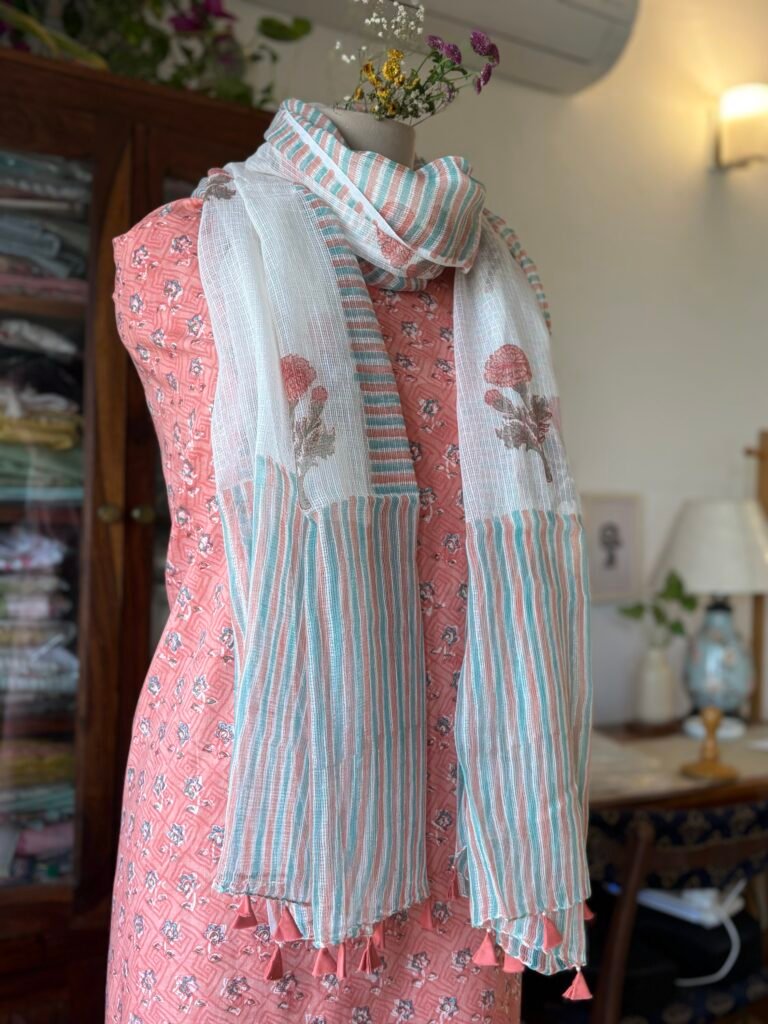 Kalaa : HandBlock Pure Cotton-Kota Salwars by Ikhtirah