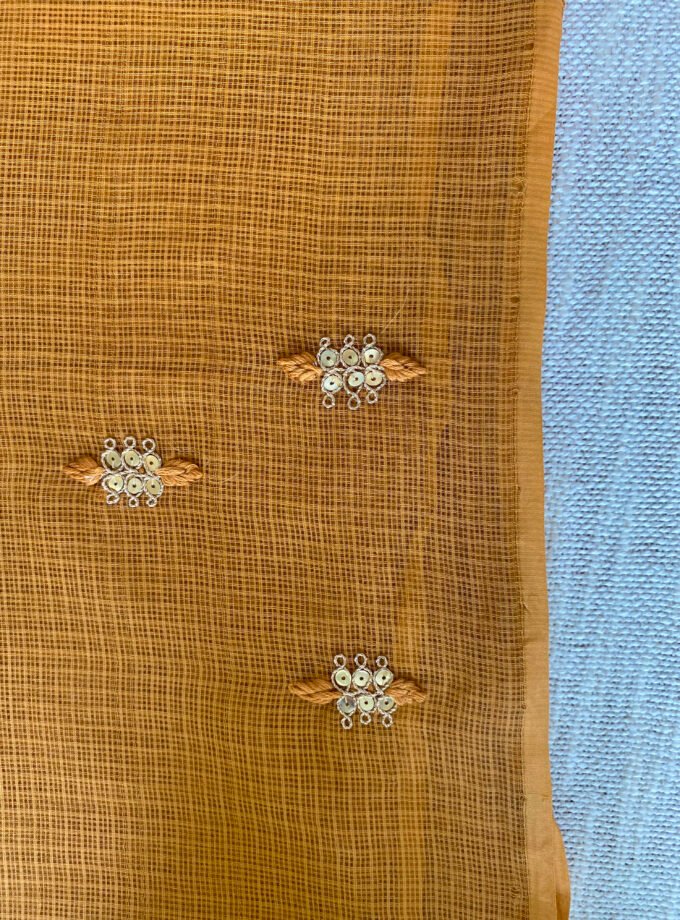 Nazam | ﻧَﻈﻢ | नज़्म : Handworked Kota Salwar (Camel) by Ikhtirah