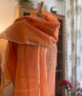 Nazam |  ﻧَﻈﻢ  | नज़्म : Handworked Kota Salwar (Orange) - Image 7