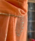 Nazam |  ﻧَﻈﻢ  | नज़्म : Handworked Kota Salwar (Orange) - Image 6