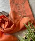 Nazam |  ﻧَﻈﻢ  | नज़्म : Handworked Kota Salwar (Orange) - Image 2