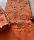 Nazam |  ﻧَﻈﻢ  | नज़्म : Handworked Kota Salwar (Orange) - Image 3