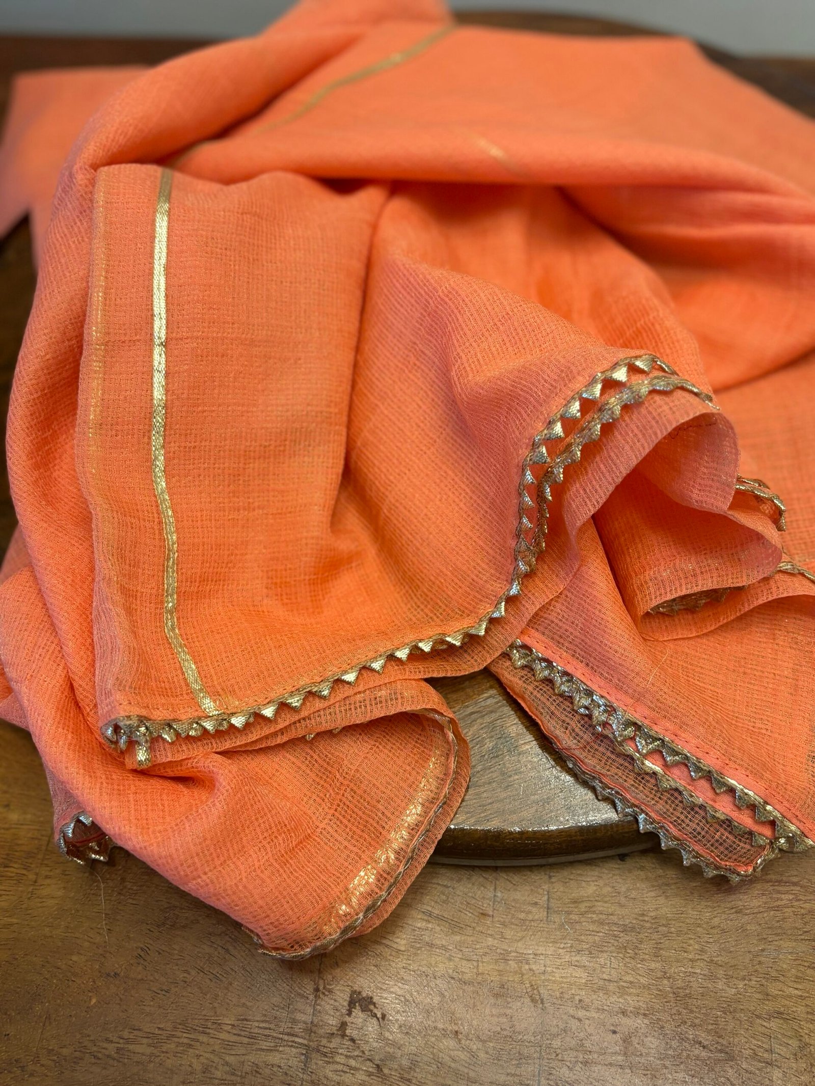 Handworked Gota Zardozi Kota Salwar - Image 4