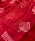 Nakshatra | حرفي | नक्षत्र : Mukaish worked Shibori on Maheshwari Silk Salwars - Image 3