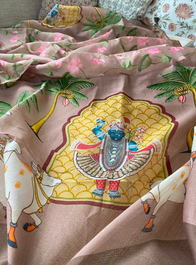 Manjul | منجول | मंजुल : Pure Chanderi Silk Salwar Kameez by Ikhtirah