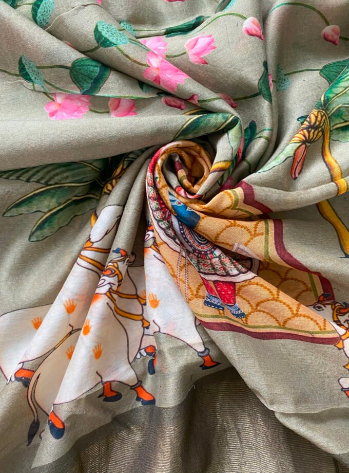 Manjul | منجول | मंजुल : Pure Chanderi Silk Salwar Kameez by Ikhtirah