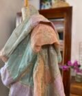 Utsav |  وليمة | उत्सव : Shimmery Tissue Salwar by Ikhtirah - Image 10