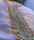 Utsav |  وليمة | उत्सव : Shimmery Tissue Salwar by Ikhtirah - Image 9