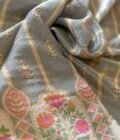 Breezy Shimmer Muslin Floral Salwar by Ikhtirah - Image 6