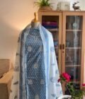 Sooti | کپاس |  सूती : Pure Cotton Salwar Kameez by Ikhtirah (Blue)