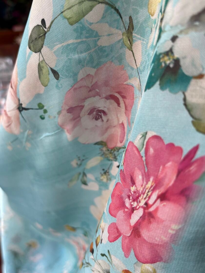 Breezy Pure Crepe Floral Salwars by Ikhtirah - Image 10