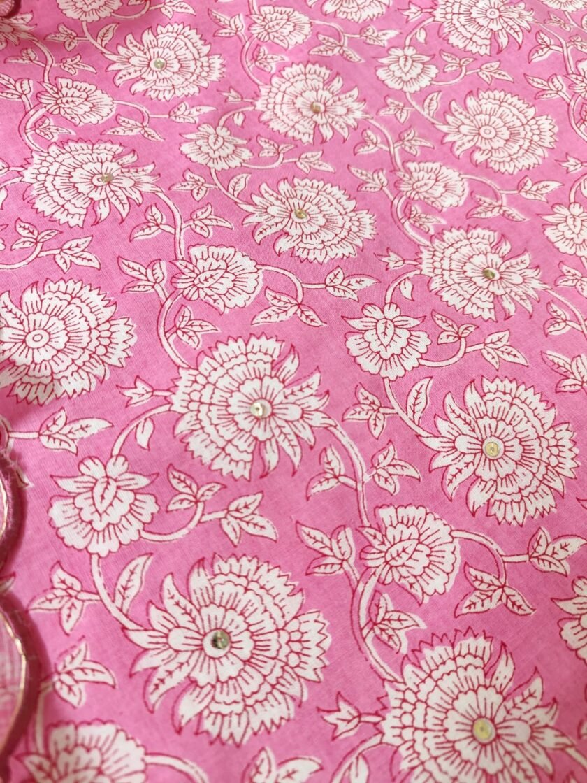 Kalaa :  Pure Cotton - Kota handworked Set by Ikhtirah - Image 2