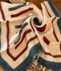 Kalaa :  Natural Dye HandBlock Pure Cotton - Pure Linen Kurta Dupatta by Ikhtirah - Image 8