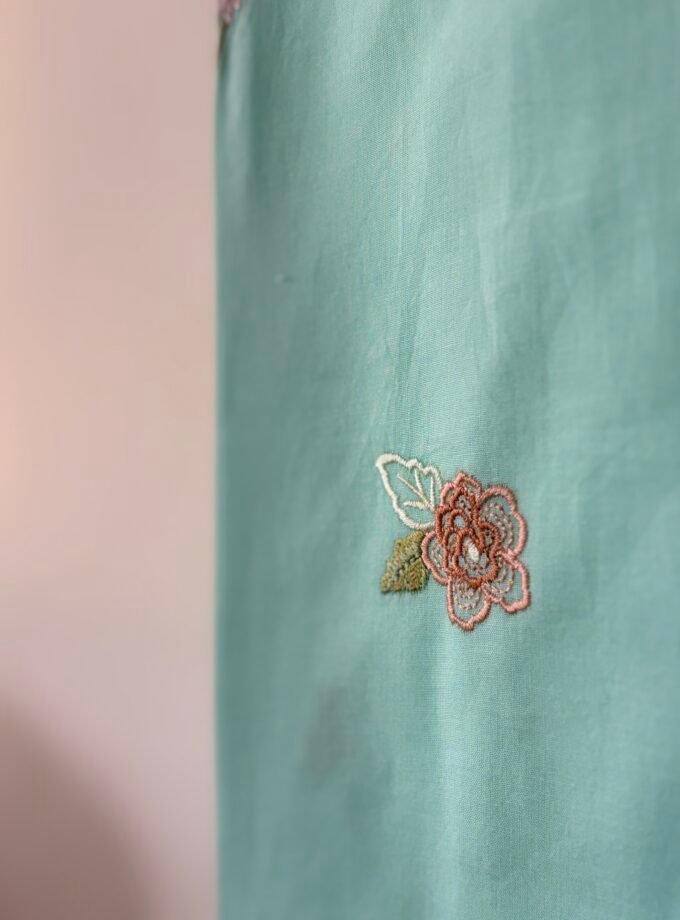 Embroidered Pure Cotton Designer Salwars by Ikhtirah