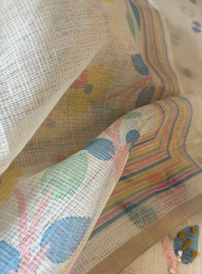 Hand Embroidered Kota Salwar by Ikhtirah