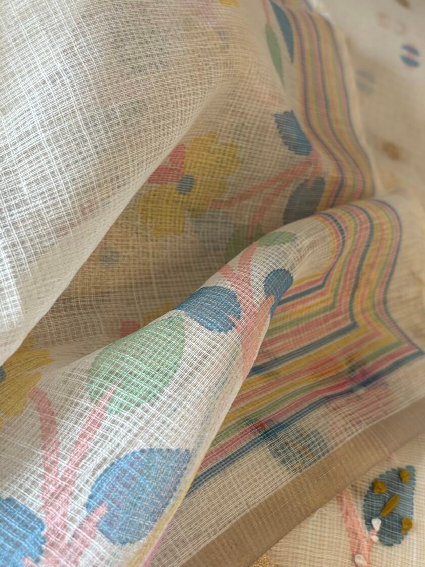 Hand Embroidered Kota Salwar by Ikhtirah - Image 4
