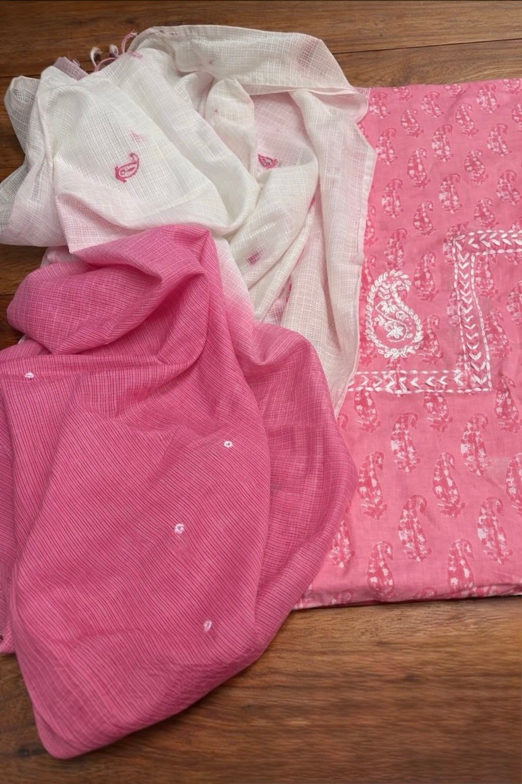 Hand Embroidered Pure Cotton Salwar by Ikhtirah