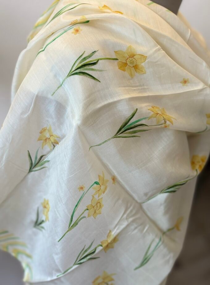 Breezy Muslin With hand highlighted Salwar by Ikhtirah