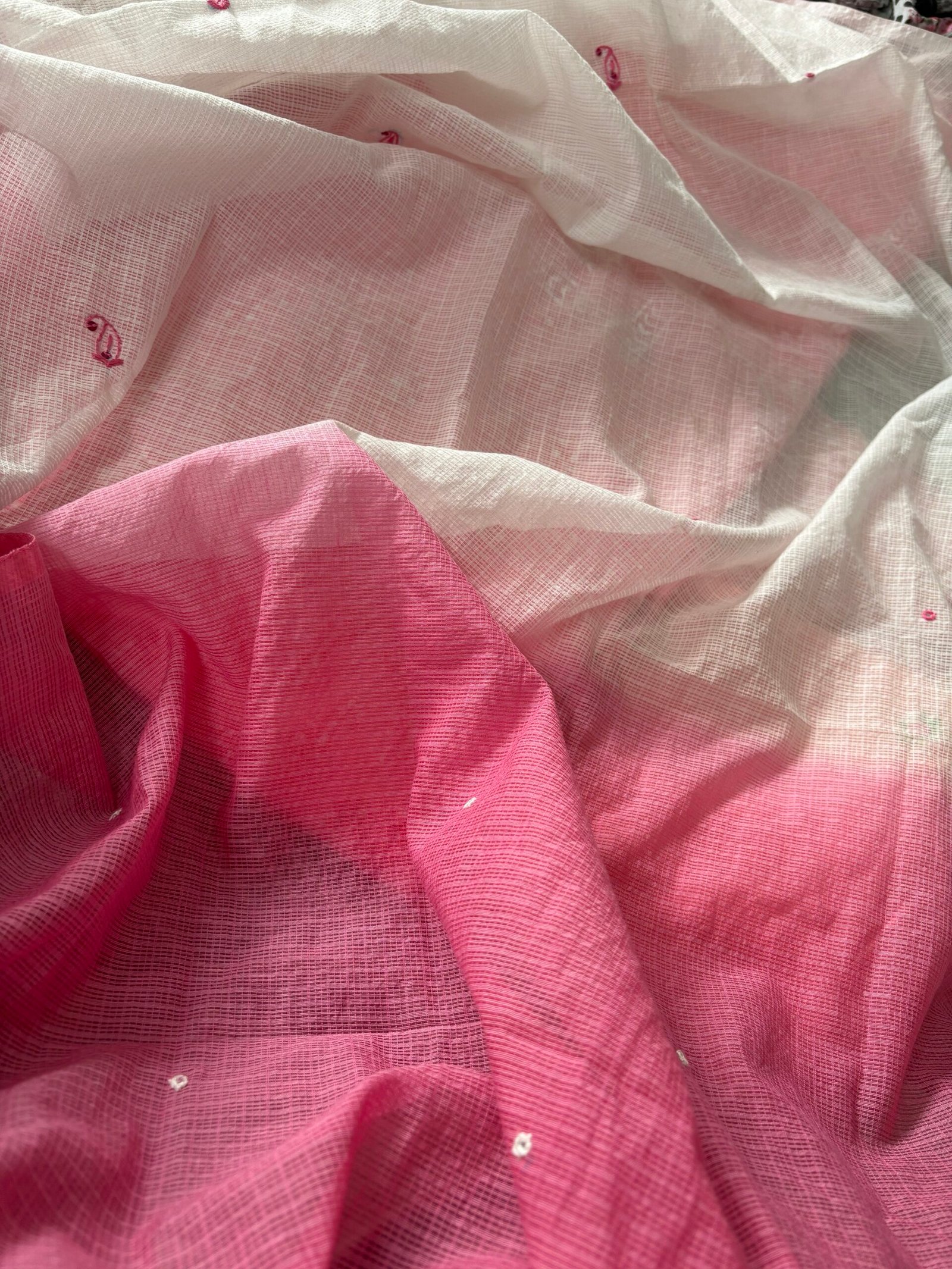 Hand Embroidered Pure Cotton Salwar by Ikhtirah - Image 5