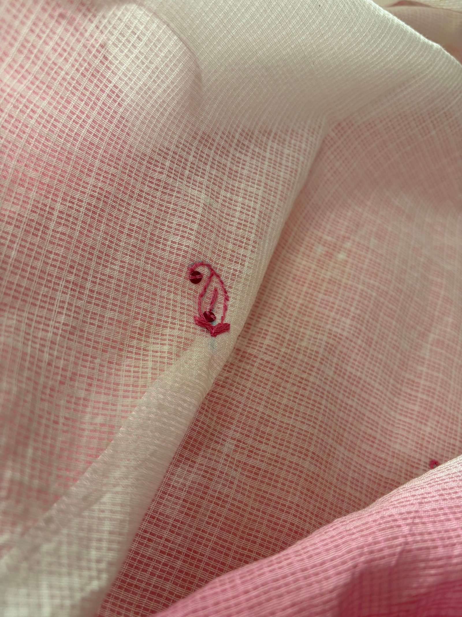 Hand Embroidered Pure Cotton Salwar by Ikhtirah - Image 3